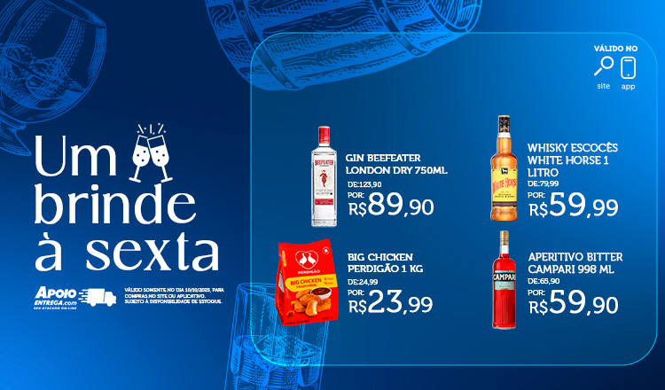 Um brinde à sexta